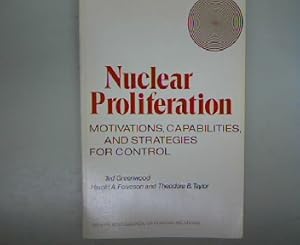 Imagen del vendedor de Nuclear Proliferation. a la venta por Antiquariat Bookfarm