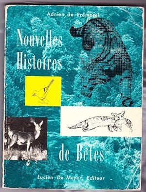 Bild des Verkufers fr Nouvelles Histoires De Betes zum Verkauf von L'ENCRIVORE (SLAM-ILAB)