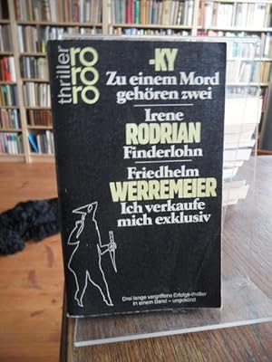 Seller image for Zu einem Mord gehren zwei : Finderlohn / Ich verkaufe mich exklusiv. for sale by Antiquariat Floeder