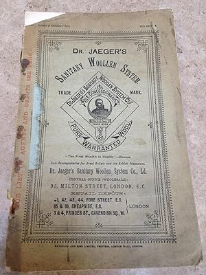 Sports clothing. Dr. Jaegers sanitary woollen system. The first wealth is health Emerson. Pric...