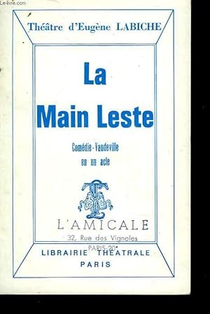 Seller image for LA MAIN LESTE for sale by Le-Livre