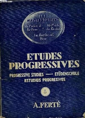 Imagen del vendedor de ETUDES PROGRESSIVES 3 a la venta por Le-Livre