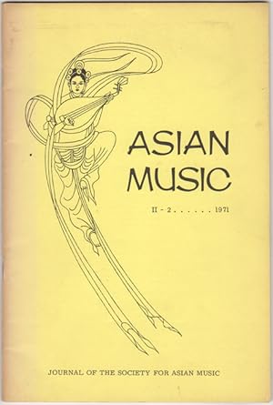 Imagen del vendedor de Asian Music. Volume II-2, 1971. Journal of the Society for Asian Music a la venta por Kaaterskill Books, ABAA/ILAB