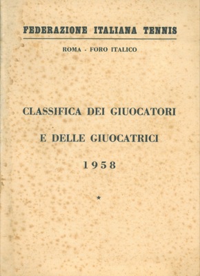 Classifiche federali 1958.