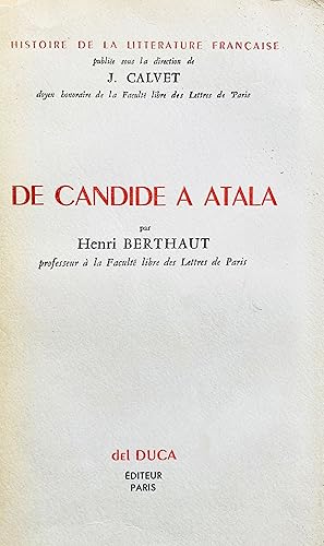 Seller image for De Candide  Atala. for sale by Jack Baldwin Rare Books