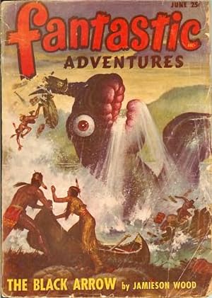 Seller image for FANTASTIC ADVENTURES: June 1948 for sale by Books from the Crypt