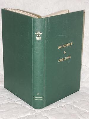 Seller image for Area Handbook for Sierra Leone for sale by Princeton Antiques Bookshop