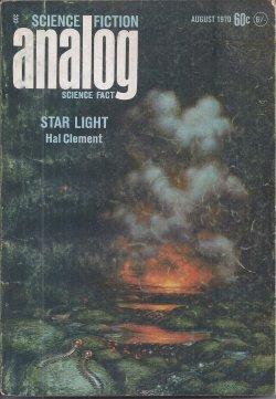 Seller image for ANALOG Science Fiction/ Science Fact: August, Aug. 1970 ("Star Light") for sale by Books from the Crypt