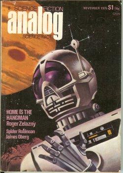 Bild des Verkufers fr ANALOG Science Fiction Fact: November, Nov. 1975 ("Star Probe") zum Verkauf von Books from the Crypt