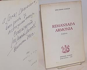 Remansada armonia; poemas