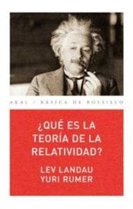 Seller image for QU ES LA TEORA DE LA RELATIVIDAD? for sale by KALAMO LIBROS, S.L.