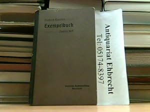 Bild des Verkufers fr Friedrich Kranckes arithmetisches Exempelbuch fr Schulen. Zweites Heft. Der zahlenraum von 1 bis 100. Der Zahlenraum von 1 bis 1000. zum Verkauf von Antiquariat Ehbrecht - Preis inkl. MwSt.