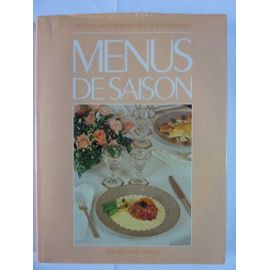 Menus de saisons