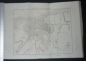 Carte Ports et Ville de Malte extraite de : Victoires, conquêtes, désastres, revers et guerres ci...