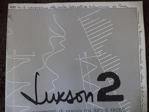 Immagine del venditore per Luxson 2 esperimenti di poesia tra luce e suono venduto da Antonio Pennasilico