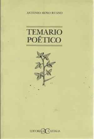 Bild des Verkufers fr Temario Potico zum Verkauf von Librera Cajn Desastre