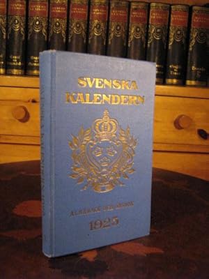 1925 Svenska Kalendern, Uppsala 1924.
