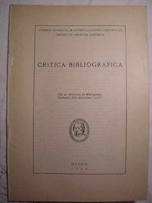 Crítica Bibliográfica, 1944