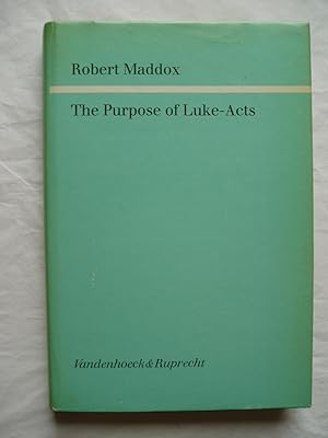 Seller image for The Purpose of Luke - Acts for sale by Expatriate Bookshop of Denmark