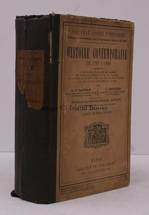 Seller image for Histoire Contemporaine 1789-1889. Nouvelle Edition. for sale by Island Books