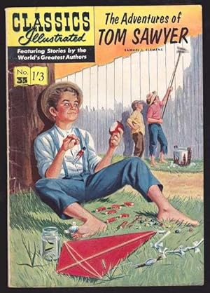 Seller image for THE ADVENTURES OF TOM SAWYER - Classics Illustrated #33 for sale by A Book for all Reasons, PBFA & ibooknet
