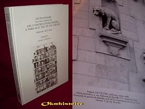 Imagen del vendedor de Dictionnaire par noms d'architectes des constructions leves  Paris aux XIXe et XXe sicles ( Priode 1876-1899 ) . --------- TOME 4 --------- Nachron  Zwahlen . Avec des additions pour les annes antrieures et postrieures. Notices tablies sous la direction de Michel Fleury. a la venta por Okmhistoire