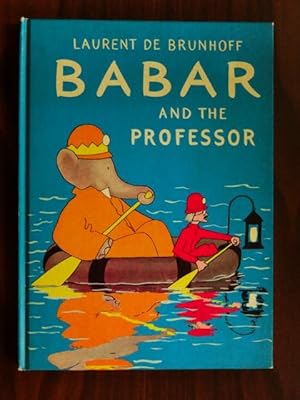 Seller image for Babar and the Professor for sale by Barbara Mader - Children's Books