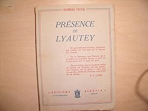 Seller image for PRESENCE DE LYAUTEY for sale by Le temps retrouv