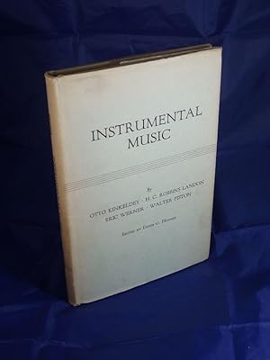 Imagen del vendedor de Instrumental Music: A Conference at Isham Memorial Library, May 4th., 1957 a la venta por Austin Sherlaw-Johnson, Secondhand Music