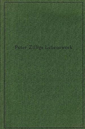 Peter Zilligs Lebenswerk Eine Übersicht seiner Schriften