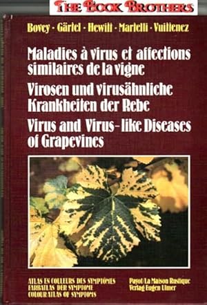 Imagen del vendedor de Virus and Virus-like Diseases of Grapevines a la venta por THE BOOK BROTHERS