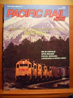 Seller image for PACIFIC RAIL NEWS JUNE 1992 for sale by Rose City Books