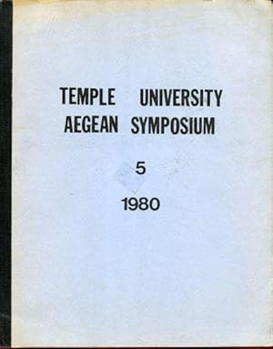 Temple University Aegean Symposium 5, 1980