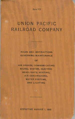 Union Pacific Railroad Company Form 7171