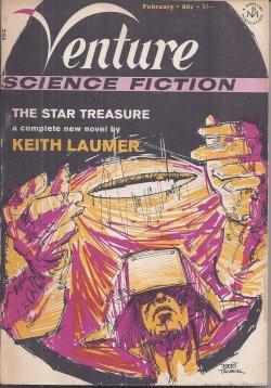 Imagen del vendedor de VENTURE Science Fiction: February, Feb. 1970 ("The Star Treasure") a la venta por Books from the Crypt