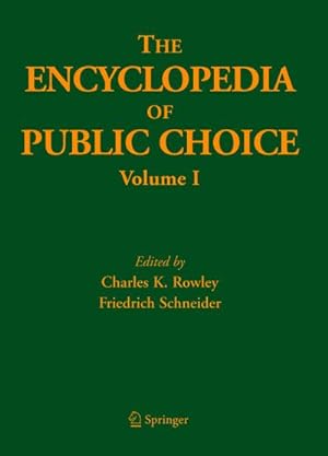 Image du vendeur pour The Encyclopedia of Public Choice mis en vente par AHA-BUCH GmbH