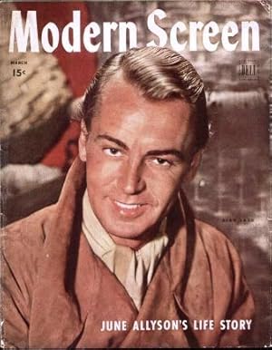 MODERN SCREEN (MARCH 1945) Volume 30 No. 4