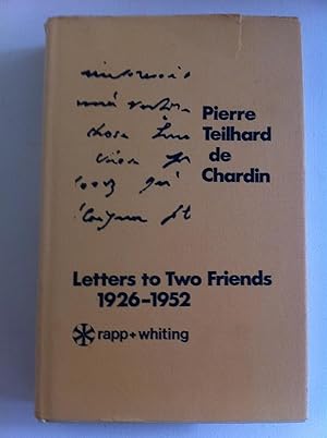 Seller image for Letters to Two Friends, 1926-1952 for sale by Book Realm