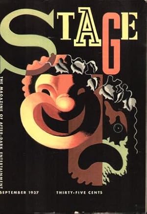Bild des Verkufers fr STAGE THE MAGAZINE OF AFTER DARK ENTERTAINMENT SEPTEMBER 1937 zum Verkauf von Nick Bikoff, IOBA