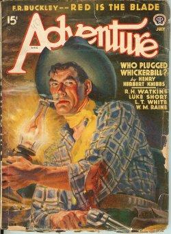 Seller image for ADVENTURE: July 1940 for sale by Books from the Crypt