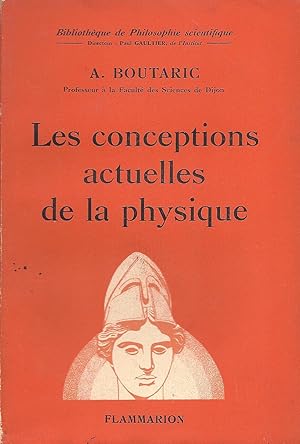 Seller image for Les conceptions actuelles de la physique for sale by Pare Yannick