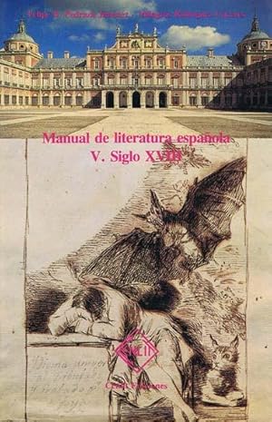 Seller image for MANUAL DE LITERATURA ESPAOLA V. SIGLO XVIII for sale by Librera Races