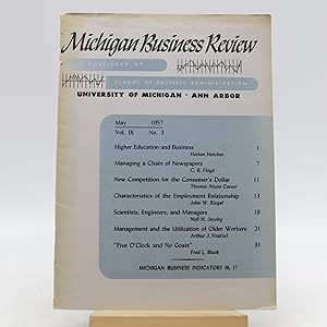 Michigan Business Review, Vol. IX, No. 3 (May 1957)