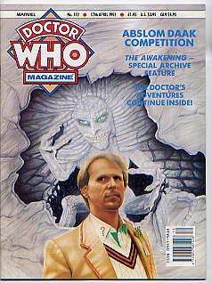 Doctor Who Magazine Issue No 172(17TH April 1991)
