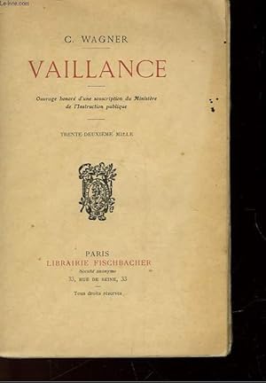 Seller image for VAILLANCE for sale by Le-Livre