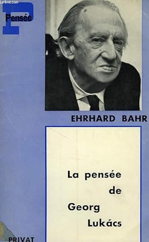 Bild des Verkufers fr LA PENSEE DE GEORG LUKACS zum Verkauf von Le-Livre