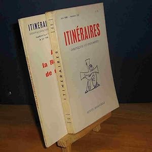 Image du vendeur pour ITINERAIRES - CHRONIQUES ET DOCUMENTS - No 124 - Juin 1968 mis en vente par Livres 113