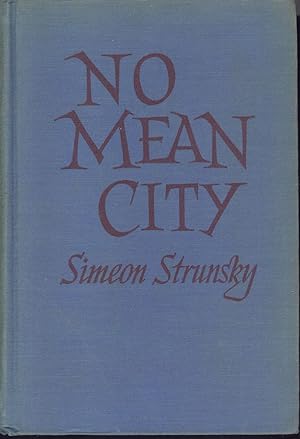 Seller image for NO MEAN CITY for sale by Carnegie Hill Books
