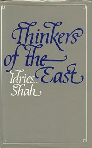 Imagen del vendedor de THINKERS OF THE EAST: STUDIES IN EXPERIENTIALISM a la venta por By The Way Books