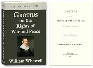 Bild des Verkufers fr Grotius on the Rights of War and Peace: An Abridged Translation zum Verkauf von The Lawbook Exchange, Ltd., ABAA  ILAB